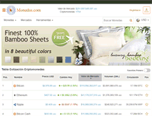 Tablet Screenshot of monedas.com